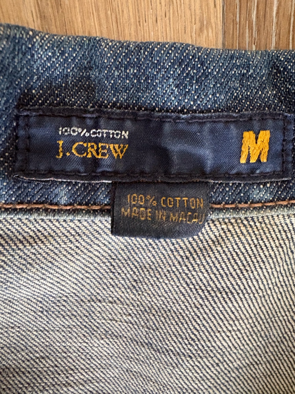 J. Crew Dark Blue Denim Jacket - Picture 2 of 4
